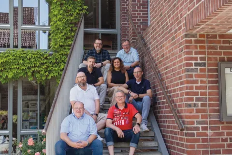 Hier ist ein Gruppenbild von der UWG.